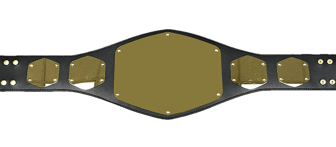 Champion Belt Example